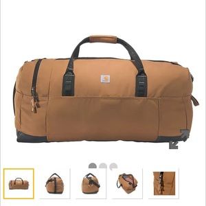 NWT Carhartt 120L classic duffel brown